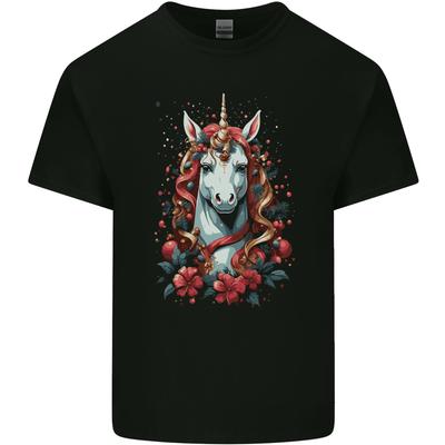 Christmas Unicorn Xmas Horse Unisexs Light Cotton TShirt