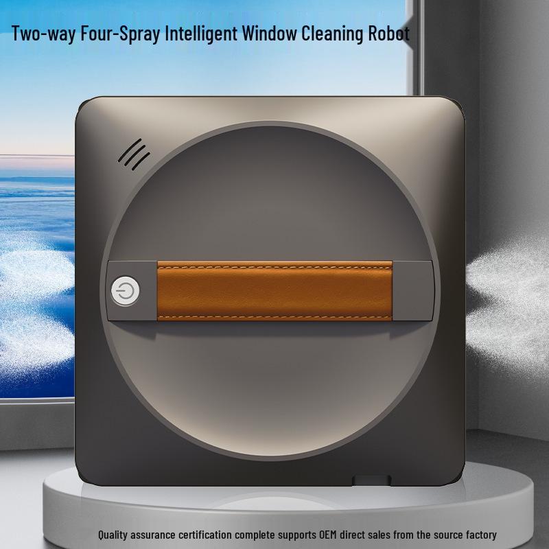 Smart Remote-Control Window Cleaning Robot for High-Rise Glass Surfaces