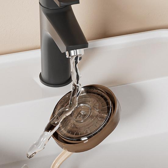 Suction Cup Hooks Strong Load-Bearing Grain Design Retro Wood No Drilling Installation Traceless Reusable Wall