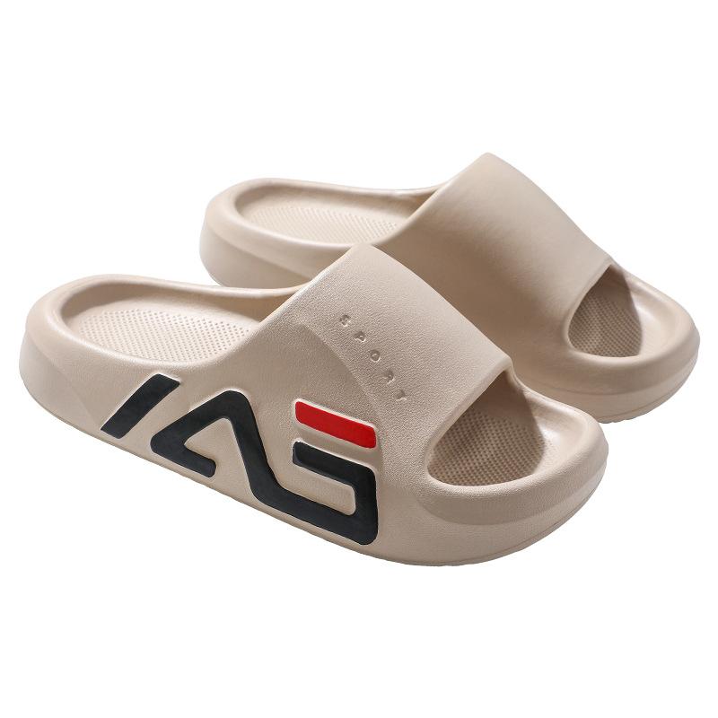 Nové pánské pantofle letní domácí jednoslovné sandály vnitřní a venkovní lehké odolné proti opotřebení a pohodlné trendy pánské pantofle pánská obuv