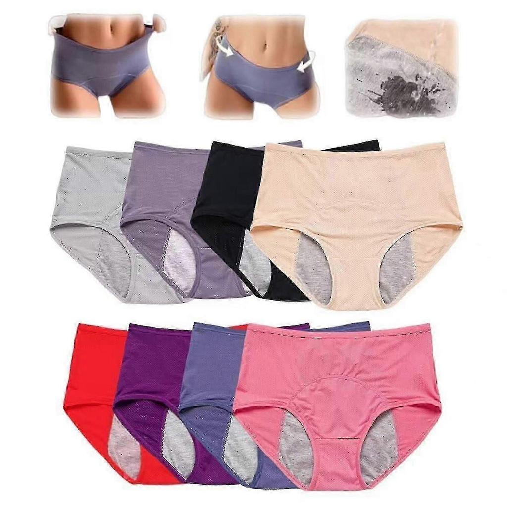 8X Mutandine da Donna Everdries Impermeabili per Incontinenza Pantaloncini Protettivi Impermeabili NUOVo