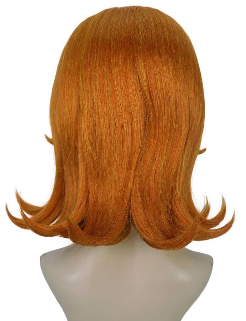 Wigs2you Wig H-5726 Adult Women's Orange Clans Crashing Mobile Game Barbarian Character Wig