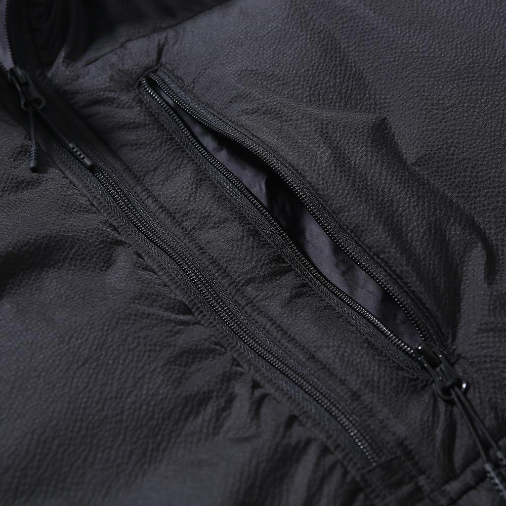 Moif [Aw23]Over Track Insulated Half-Zip / Black