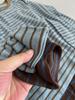 Top a Righe da Donna a Manica Lunga con Girocollo - Stile Casual Ampio, Modellante e Versatile per Autunno e Primavera