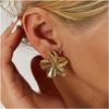 Fashionable Retro Flower Earrings for Women's Party Earrings