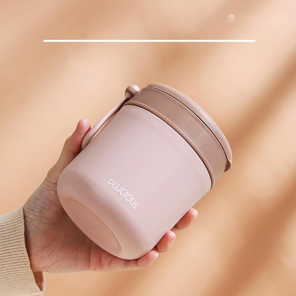 Porridge Cup Insulated-Food-Jars Wide Mouth Thermal Lunch Container for Hot-Food