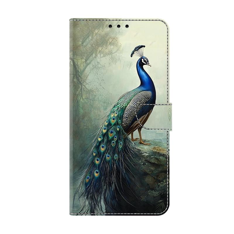 Custodia per Samsung S24 Ultra / S23 Ultra Portafoglio Flip Cover Dipinta per Samsung Galaxy S24 FE S23 FE S24+ Plus Copertura Protettiva Etui