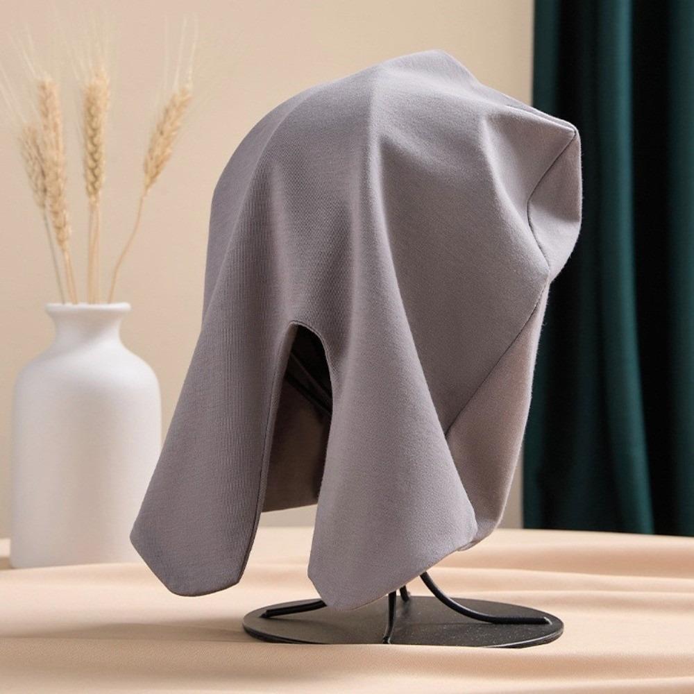 Weiche Schlafhaube Bequeme Baumwoll-Augenmaske Schlafhilfe 2 in 1 Pullover Augenmaske Nachts