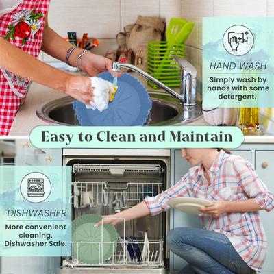 Air Fryer Liner Silicone Baking Tray Non-Stick Reusable Cake Pan Pizza Plates Round Air Fryer Basket for Cakes Cookies Fried Chicken
