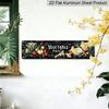 2D Flat, 1pc Metal Sign Labeled 'VEGETABLE PATCH' Measuring 15.7×3.94inch, Featuring UV Printed Wall Art. It's Perfect for Decorating Homes, Bars