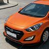 For Hyundai I30 MK2 MK2.5 2012 2013 2014 2015 2016 2017 Car Front Bumper Lip Sports Wind Spoiler Splitter Body Modification Kit