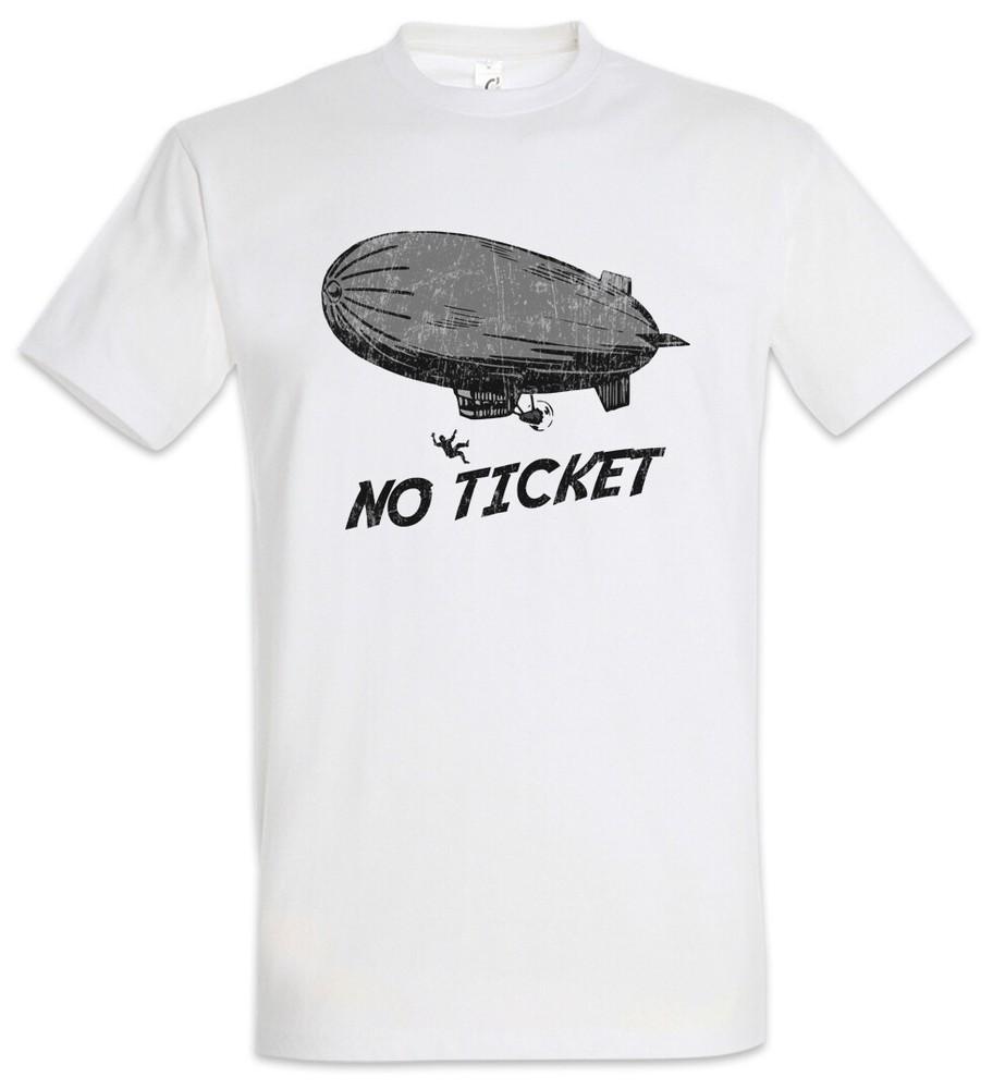 No Ticket T-Shirt Indiana Fun Jones and the Zeppelin Last Crusade