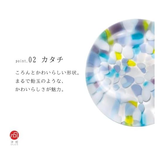 Adelia Tsugaru Vidro Chopstick Rest, Japanese Scenery "Snow Light", Made in Japan F-79863