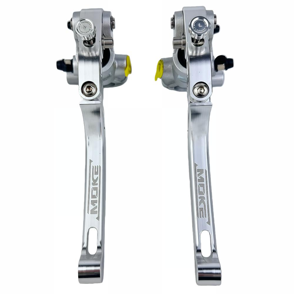 15mm Piston Motorcycle Foldable Clutch Brake Lever Anti-Drop CNC Aluminum  Adjustable Universal Modification Accessories Upgrade