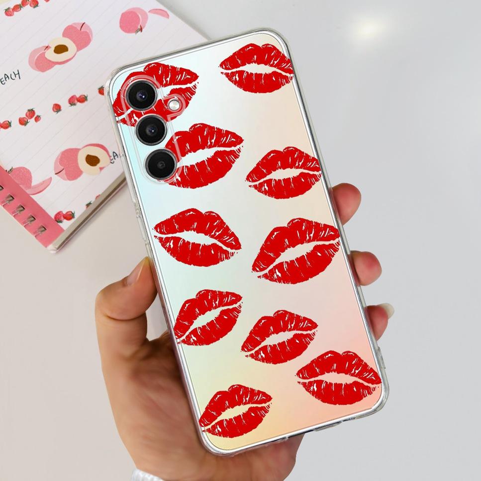 Case For Samsung Galaxy A34 5G 6.6"Cute Cat Astronaut Soft Silicone TPU Cover For Samsung A34 A34 5G Shockproof Phone Case Funda