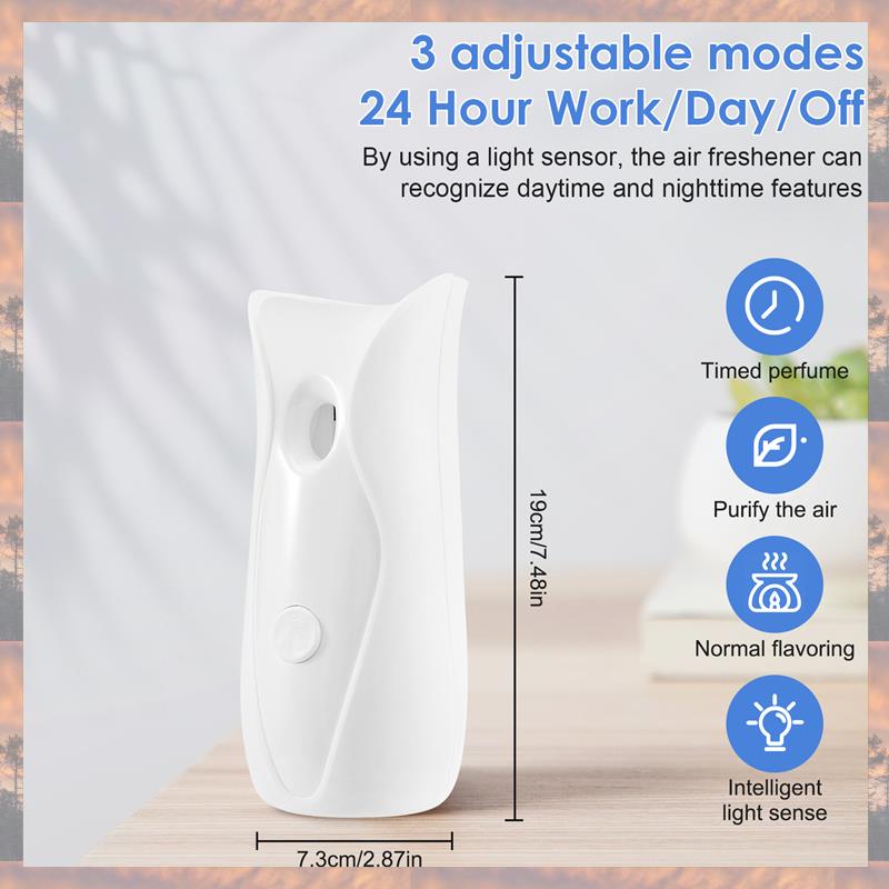 2025 Trend Automatic Air Freshener Dispenser Bathroom Timed Air Freshener Spray Wall Mounted, Automatic Scent Dispenser For Home