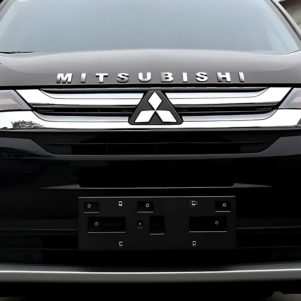3D kovová písmena Slovo Abeceda Znak Samolepky Štítkování Samolepka na auto Logo na zadní kufr Pro Mitsubishi RalliArt ASX Pajero Lancer L200