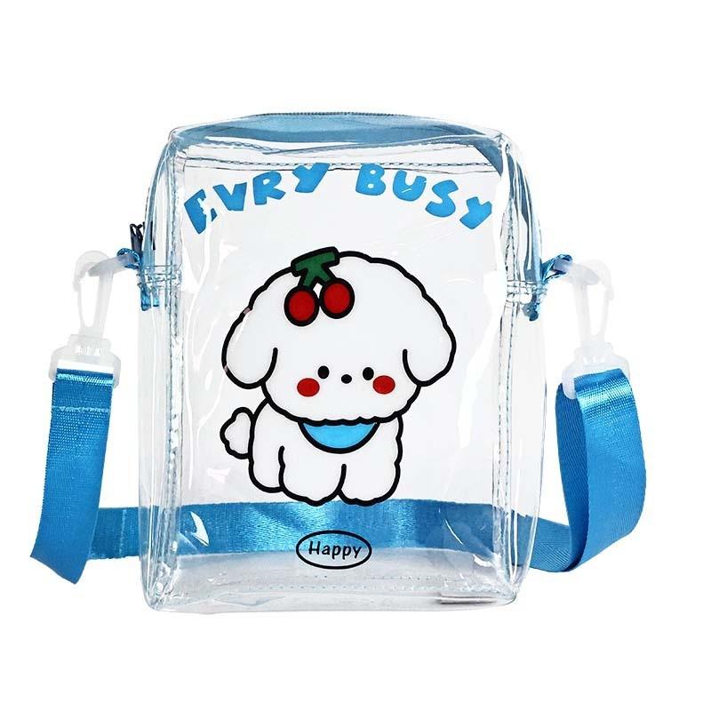 Loopy Cute Mini Transparent Pvc Phone Bag Small Crossbody Purse For Daily Use