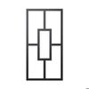 Applique murale LED 10W 3en1 IP44 Noir