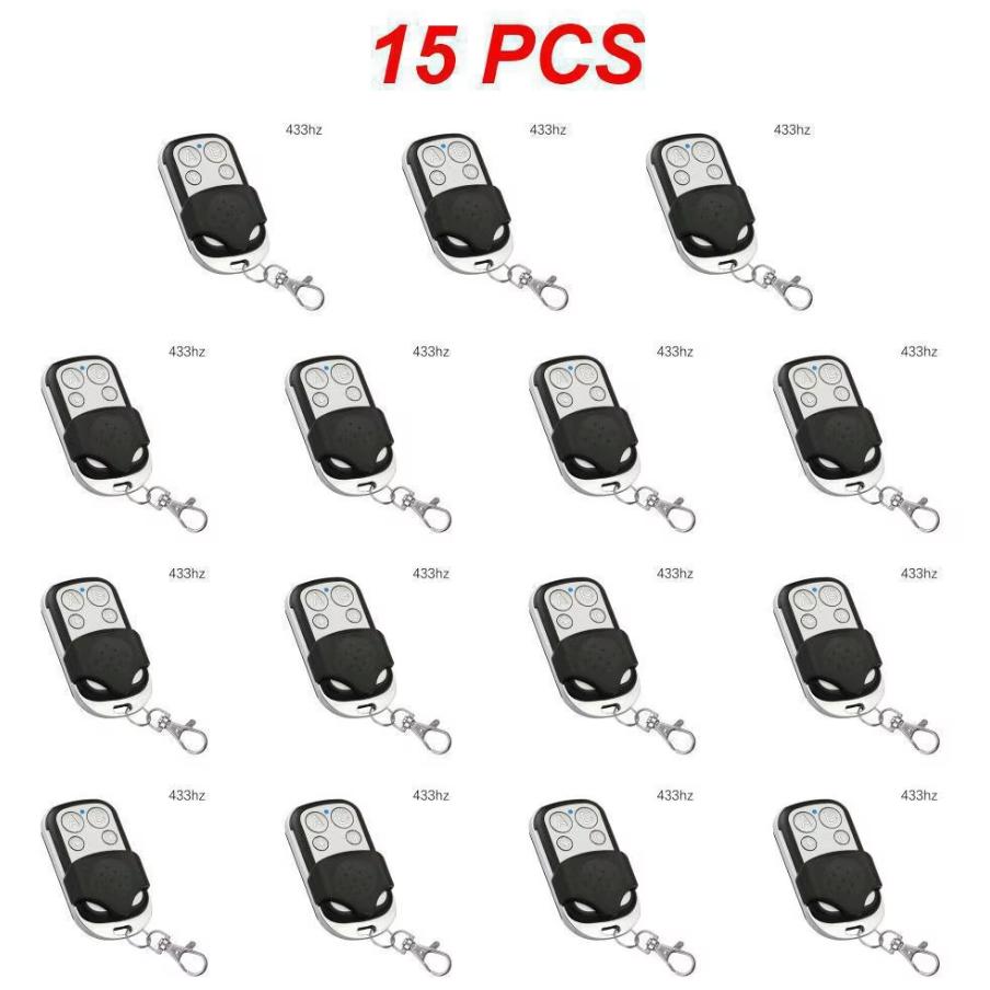 1 יחידה/50 יחידות שלט רדיו אלחוטי 433MHz לשער חשמלי, דלת מוסך, שלט מפתח, משכפל בקר