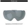 Magnetic Lens Bicycles Helmet Goggles Windshield Detachable Sun Visors Windproofs Helmet Lens Cycling Sports Glasses
