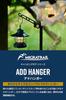 Dirtfreak MIGRATRAIL Add Hanger Multi-Hanger with Pipe Clamp, Adjustable Angle, Camera Tripod Mountable, Compact, Lightweight, Portable, Camping, Outd