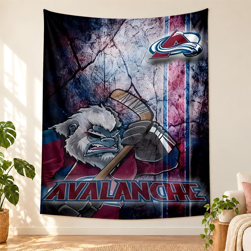 Colorado Avalanche Tapestry highquality for decorating living room bedroom dorm walls ideal as bedroom wallart orholiday gift
