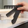 Folding Mens Comb With Abs Material For Travel And Styling Convenience