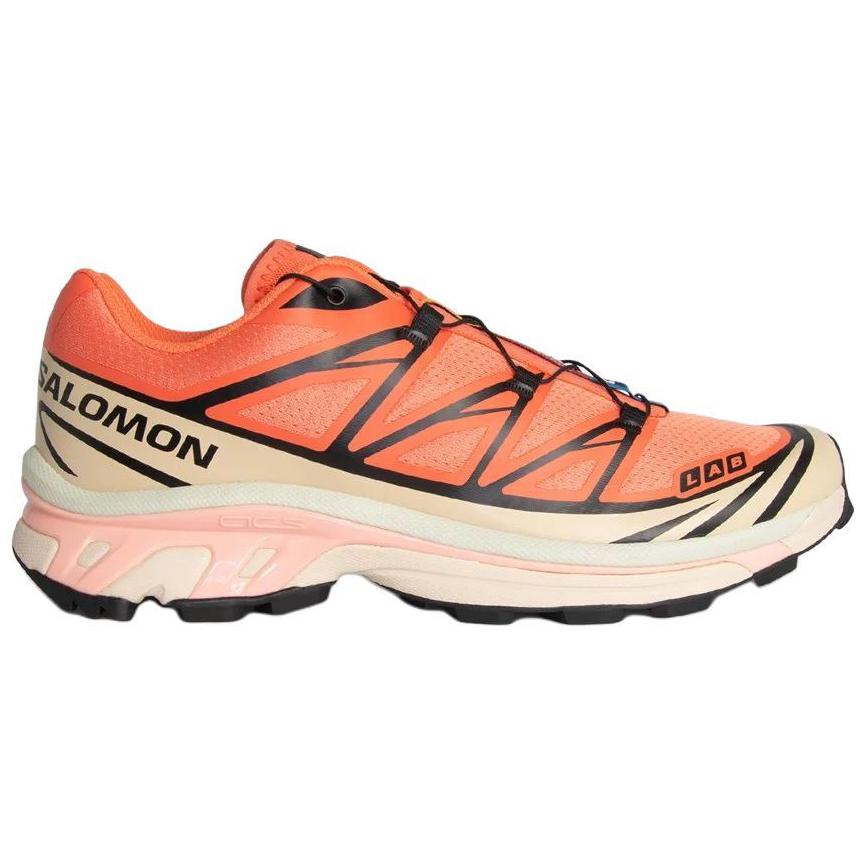 SALOMON XT-6 Living Coral Unisex Tenisky Oranžová Čierna Cementová L47445000