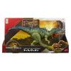 Mattel Jurassic World Big Tyranno Titan Figure for Dinosaur Ages 4 and JCL75 Action! Kids, Toy, Length Approx. 14.5 inches, Up, Green,
