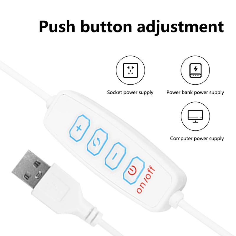 3D Desk Lamp Pleated Bedroom Bedside Lamp LED Night Light 3 Levels Dimmable Desk Lights For Living Room Cafe Atmosphere Lamp