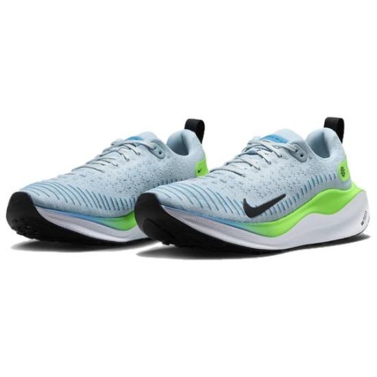 Nike ReactX Infinity Run 4 Light Armory Blue Green - DR2665-402