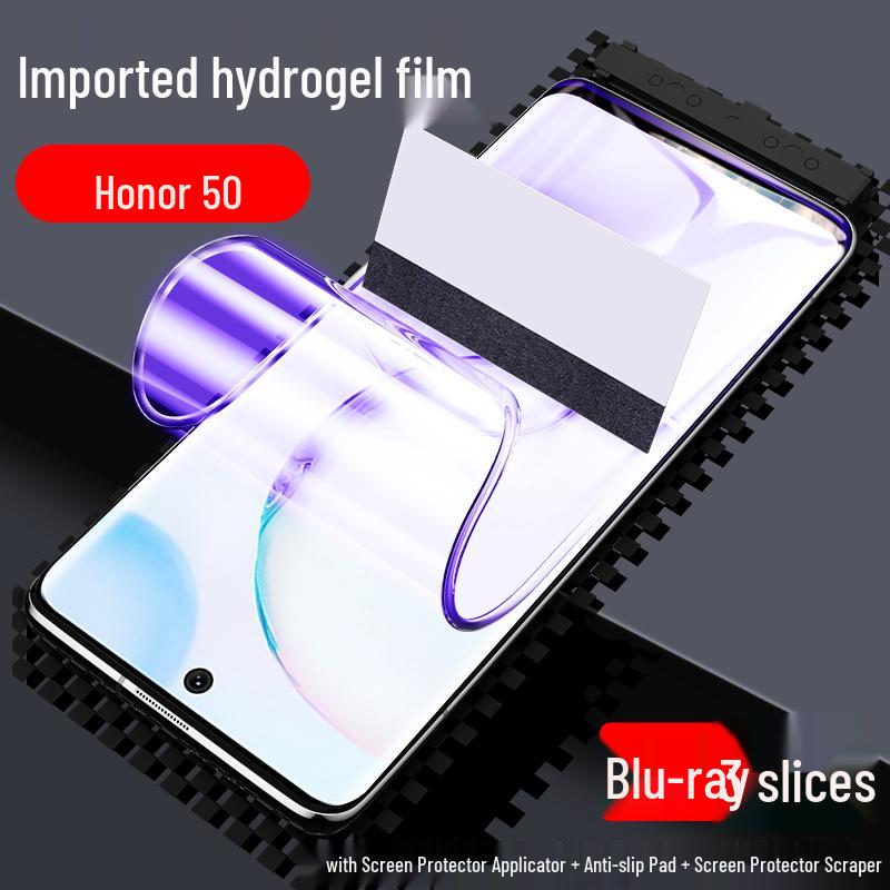 Hydrogel & Tempered Screen Protector for Honor 50, 50 Pro, & 50 SE - Full Coverage