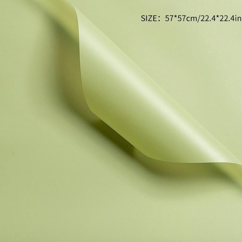 5Pcs 57*57cm Tissue Paper Waterproof Flower Bouquet Wrapping Paper Florist DIY Wedding Birthday Party Gift Packing Decor Crafts