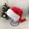 1Pcs Plush Christmas Hat for Adults Kids Soft Velvet Thickened Santa Claus Caps Xmas New Year Hats Festival Party Decor Gifts