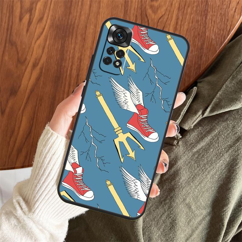 P-Percy Jackson Cartoon Case For Xiaomi Redmi 14C 13C 10C 12C Redmi Note 14 Pro 13 12 11 9 10 9S 10S 11S 12S Cover