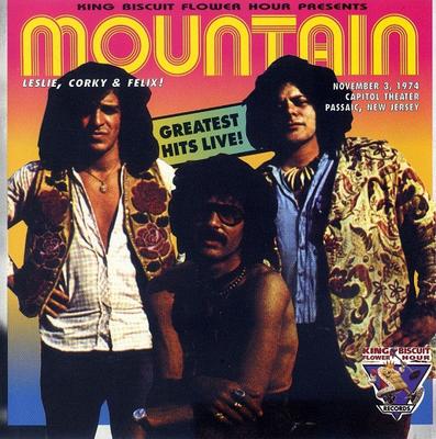 CD MOUNTAIN - Greatest Hits Live! 7071088047 King Biscuit Fl 2000 US Rock Used
