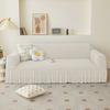 Stretch Bubble Fabric Sofa Cover Universal Non-slip All Season Slipcover Sectional