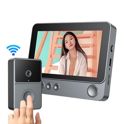 2.4G Wireless Video Intercom Doorbell Two Way Voice Audio Video Doorbell Camera Night Vision Door Bell Intercom System for Villa