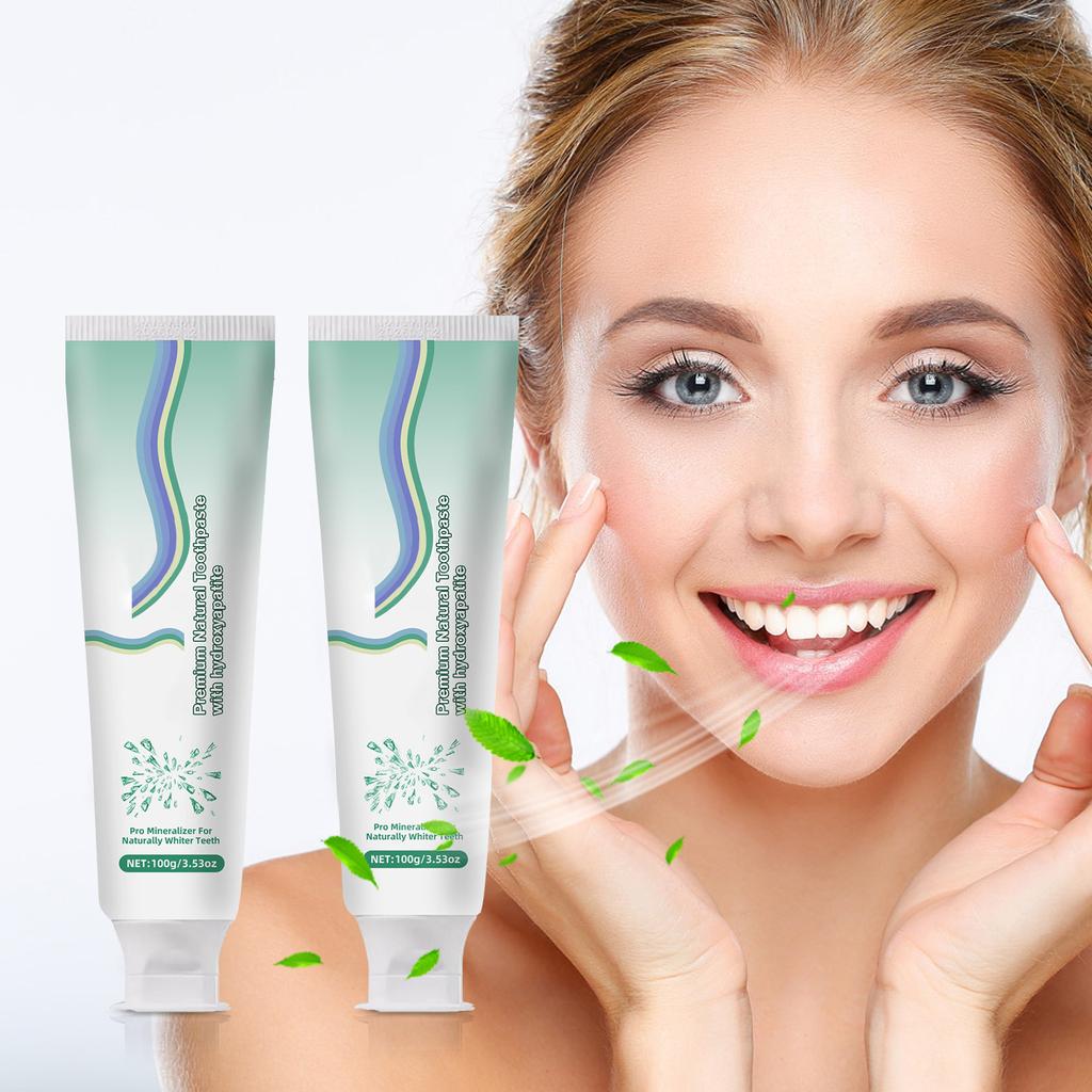Nano Hydroxyapatite Toothpaste Mint To Remove Bad Breath Whitening Stain Removal Toothpaste Fresh Breath
