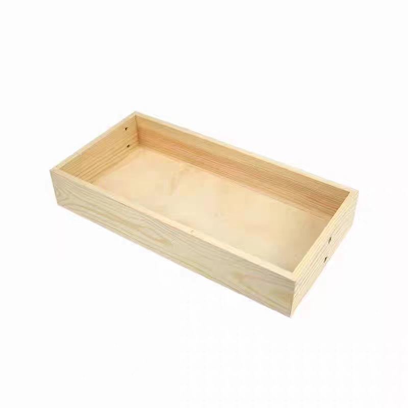 Solid Wenge Wood Jewelry Display Stand for Bracelets, Beads, Pendants, and Woven Rope in Natural Wood Color