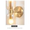 Glass Modern Wall Lamp Fixtures Creative Bedroom Bedside LED Wall Decor Sconce Light Lighting for Bedroom Living Room Home Decor