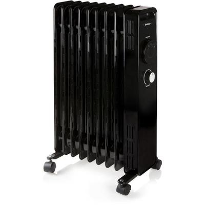 Radiateur À Bain D'huile - 2000 W - DOMO - DO7327R - 42,5 X 28 X 64 Cm - Noir