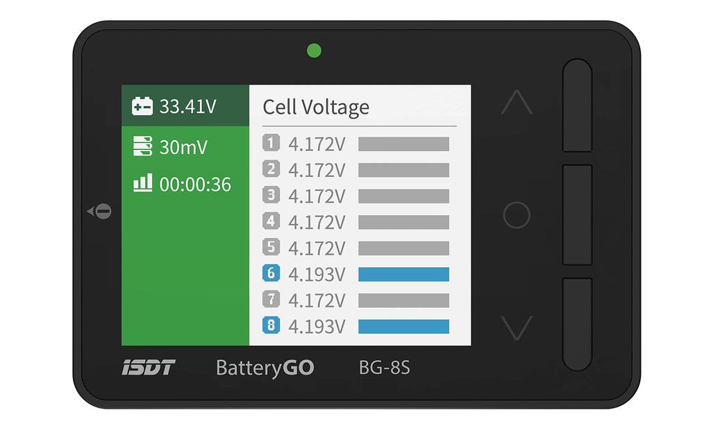ISDT BG-8S LiPo CheckerBalancer [1-8S Balancing, Mobile Charging, RC Servo Tester]