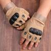 Wear-Resistant Motorcycle Gloves Anti-Slip Half Finger Gloves  Motorcycle Equipment Accessories