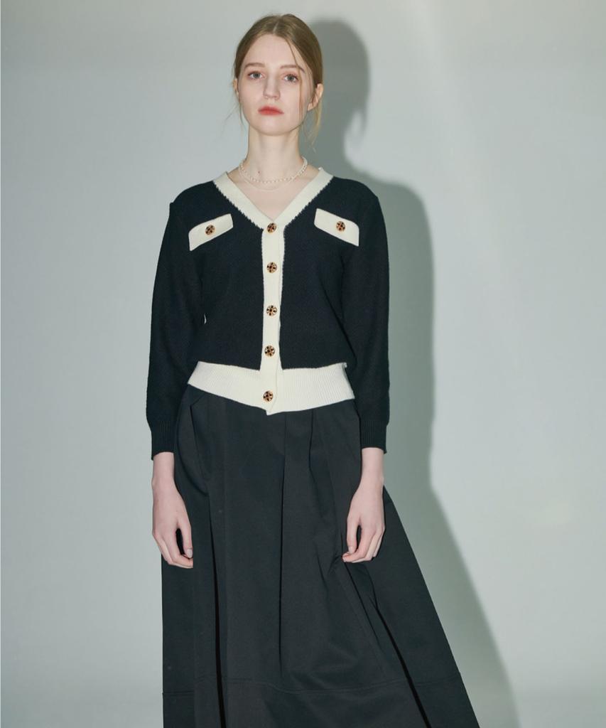 Anna Black Flare Skirt