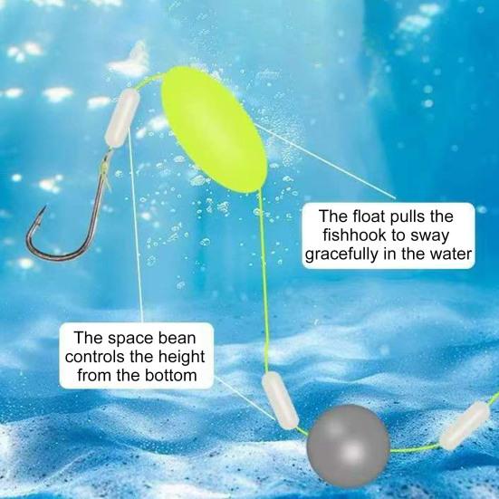 6/8Pcs Double Hook Reverse Bottom Rigs Portable Universal Easy To Use Fishing Hook Carp Fishing Hair Rigs