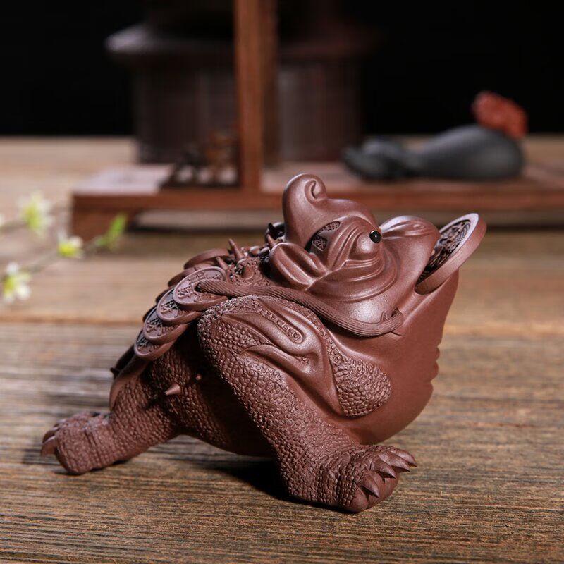 Zisha Golden Toad Tea Pet