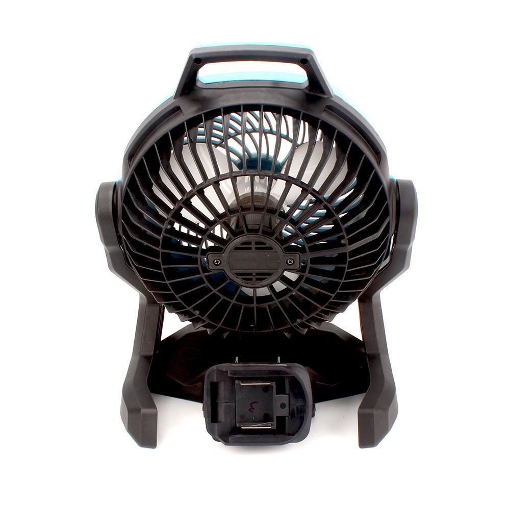 10-inch DC/AC Lithium Battery Fan for Outdoor Use: Camping, Fishing, Construction