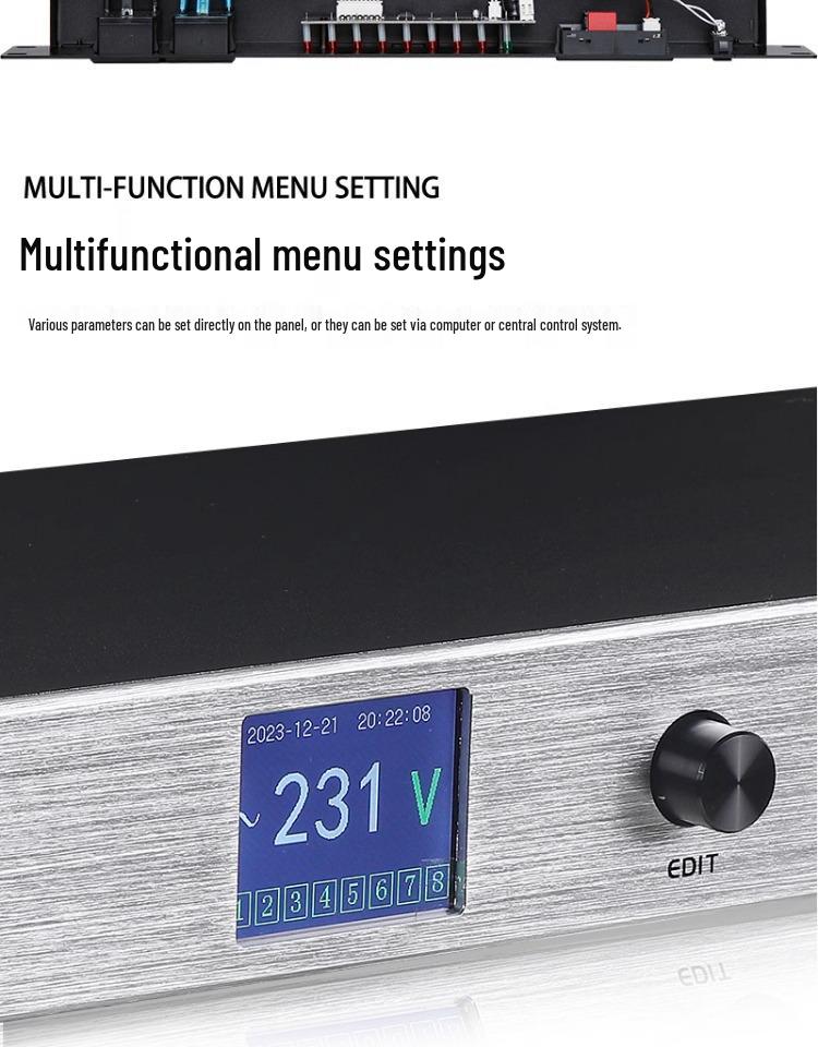 Professional RS232 Central Control Sequencer for Public Address and Theater Power Management
